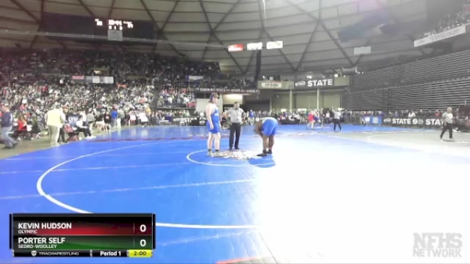 2A 285 Lbs Champ. Round 1 - Kevin Hudson, Olympic Vs Porter Self, Sedro ...