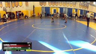 132 Gold Round 1 - Gabriel Samano, Lake Gibson vs Christopher Williams, Camden County