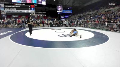 94 lbs Champ. Rd Of 32 - Xander Webber, OH vs David Krantz, PA