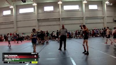 88 lbs Round 5 (8 Team) - Ben Thomson, The Wrestling Mill vs Kellen Metcalf, 84 Athletes