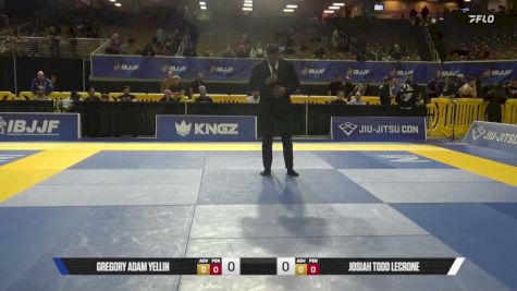 Gregory Adam Yellin vs Josiah Todd Lecrone 2026 Pan Jiu Jitsu IBJJF Championship