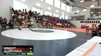 175 lbs Champ. Round 1 - Jehu Perez Gonzalez, Point Loma vs Charles Platt, Saint Augustine