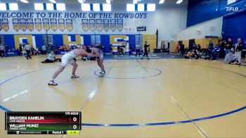 175 Gold Round 2 - Brayden Kahelin, Lake Gibson vs William Muniz, Timber Creek