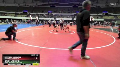 Rookie 3-5 64 1st Place Match - Jeffrey Hannon, Grassfield Elementary vs Gavin Lashomb, Great Neck Wrestling Club