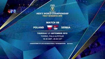 POL vs SRB | 2018 FIVB Mens World Championships