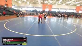 184 lbs Cons. Semi - Jake Jones, Ithaca vs James DeLucia, Oneonta State