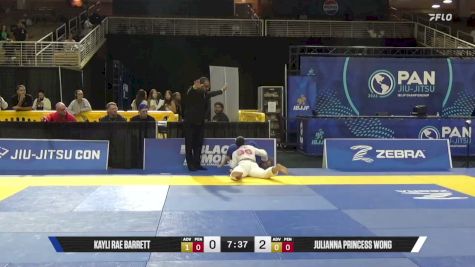 Julianna Princess Wong vs Kayli Rae Barrett 2026 Pan Jiu Jitsu IBJJF Championship