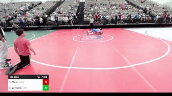 122-H lbs Round Of 32 - Santino Micci, Steel Valley Renegades vs Shane Wysocki, North Hunterdon, NJ