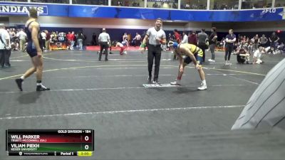 184 lbs Cons. Round 2 - Viliam Piekh, Keiser University vs Will Parker, Truett-McConnell (Ga.)