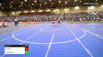 152 lbs Consi Of 8 #1 - Keenan Allen, Nebraska Elite vs Jon Genrich, Westview