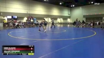 160 lbs Round 4 (16 Team) - Aden Eliason, Alpha Wrestling vs William Zerangue, Tennessee Valley