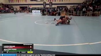 126 lbs Quarterfinal - Brayden Parke, Linn-Mar vs Jaxon Roling, Dubuque Senior