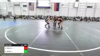 138 lbs Consi Of 16 #1 - Hadi Idriss, Del Mar WC vs Sebastian Marino, FL/shield WC