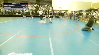 77-J lbs Round Of 16 - James Brenner, The Hunt Wrestling Club vs Trent Fry, Delaware