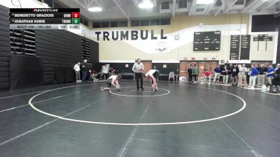 215 lbs Round Of 16 - Benedetto Graziosi, Greenwich vs Jonathan Kubie, Trumbull