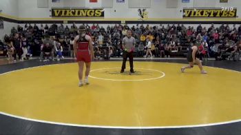 170 lbs Quarterfinal - Jordan Koehler, Benton Community vs Bristol VanZuiden, Williamsburg