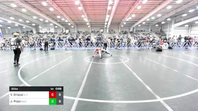 90 lbs Rr Rnd 1 - Vincent Grippa, Elite NJ MS Red vs Jacob Pope, 84 Athletes