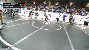 49-52 lbs Rr Rnd 4 - Raelynn Traweek, Mojo Grappling Academy vs Payton Macias, Berryhill Wrestling Club