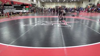 Round 4 - Grayson Kraft, North East Iowa Wrestling Club vs Tyler Kremer, Anoka