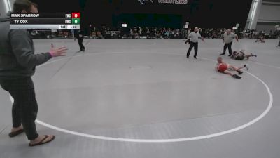 67 lbs Cons. Quarters - Ty Cox, Brawlers Wrestling Club vs Max Sparrow, Elevate Wrestling Club