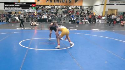149Green lbs Rr Rnd 3 - Bonasera Tommy, LIU vs Brayden Fahrbach, Appalachian State