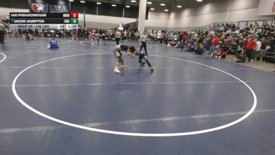 132 lbs Champ. Rd Of 32 - Jason Hampton, Callan Wrestling Academy vs Ian Phrakonkham, Minnesota