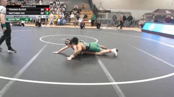 133 lbs Quarterfinal - Matthew Chi, Wisconsin-Parkside vs Teagan Block, Northern State