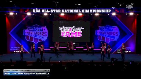 West Coast Fame Allstars - Bombshells [2026 L1 Youth - D2 - Small - B Day 2] 2026 NCA All-Star National Championship