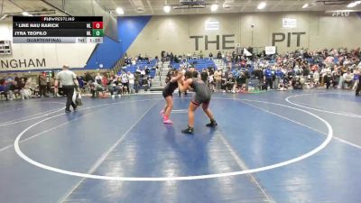 120 lbs Quarterfinal - Line Nau Rarick, Westlake vs Jyra Teofilo, Westlake