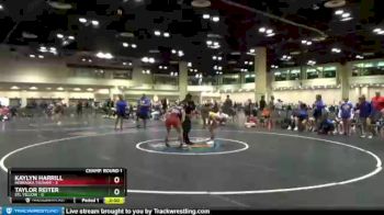 107 lbs Champ Round 1 (16 Team) - Taylor Reiter, STL Yellow vs Kaylyn Harrill, Nebraska Tsunami