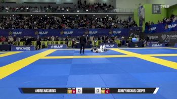 Ashley Michael Cooper vs Andris Nazarovs 2025 European Jiu-Jitsu IBJJF Championship