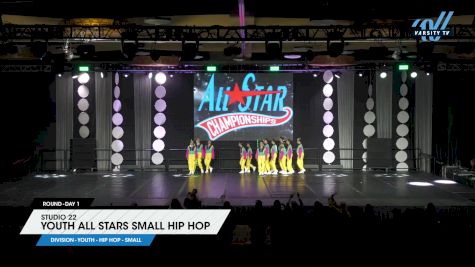 Studio 22 - Youth All Stars Small Hip Hop [2025 Youth - Hip Hop - Small Day 1] 2025 ASCS Dance Grand Nationals & Cheer Showdown