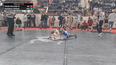 65_B lbs Round Of 16 - Shane Williams Jr, Erie School District vs Maverick Cipriani, Thomas Jefferson