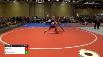 Match - Melanie Erazo, Ayala High School vs Chloe Tolentino, East County Wrestling Club