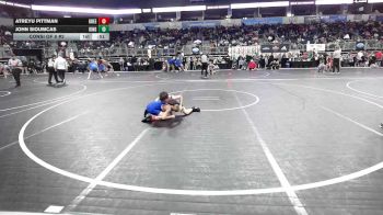 66 lbs Consi Of 8 #2 - Atreyu Pittman, Greenwood Wr Ac vs John Sioumcas, King Select Wr Ac