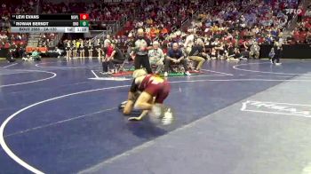 2A-120 lbs Cons. Semi - Rowan Berndt, Burlington Notre Dame vs Levi Evans, Mount Pleasant