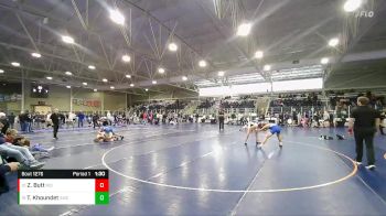 144 lbs Cons. Round 3 - Tyler Khoundet, Stallions Wrestling Club vs Zack Butt, Ridgeline