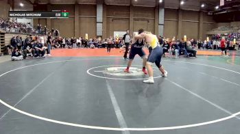 285 lbs Cons. Round 2 - Nicholas Mitchum, El Reno vs Luke Dale, Liberty North