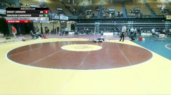 165 lbs Cons. Round 5 - Grayson Carpenter, Carl Albert State vs Brody Arrants, Nebraska-Kearney