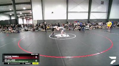 182 lbs Quarterfinal - Victor Tirrell, Unattached vs Rylin Lang, Anacortes Hawkeyes Wrestling Club