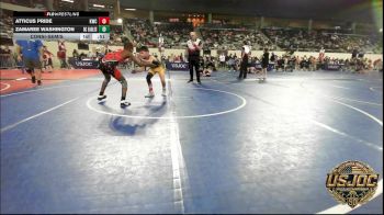 73 lbs Consolation - Atticus Pride, Keystone Wrestling Club vs Zamaree Washington, Del City Little League Wrestling