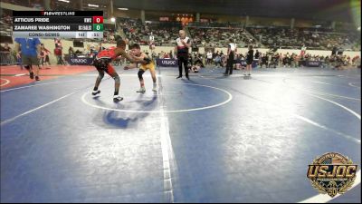 73 lbs Consolation - Atticus Pride, Keystone Wrestling Club vs Zamaree Washington, Del City Little League Wrestling