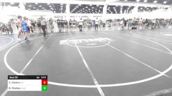 113 lbs Final - Chrystian Owens, No Team vs Ricardo Poolaw, Juggernaut WC