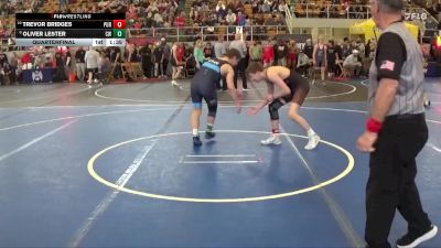 122 lbs Quarterfinal - Trevor Bridges, Pursuit vs Oliver Lester, CP Wrestling