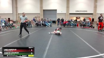80 lbs Round 2 (6 Team) - Haedyn Cochran, Contenders WA vs Jake Margolis, Glasgow WA