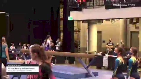 Aliana Baumgardner-Romo - Women's Group, Rising Stars Gymnastics Academy - 2021 Women's Xcel Region 4 Championships