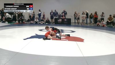 33 kg Champ. Rd Of 32 - Cipriano Duran, Bear Cave Wrestling Club vs Rykker Jessop, Ryse Wrestling Academy