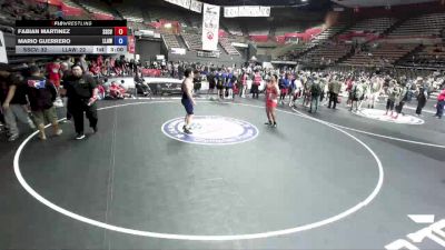 285 lbs Fabian Martinez, SCVWA - Santa Clara Valley Wrestling Association vs Mario Guerrero, LAWA - Los Angles Wrestling Association