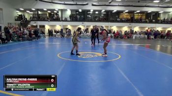 101 lbs Champ. Round 1 - Aaliyah Payne-Parris, Sacred Heart vs Trinity Valentin, Northern Michigan University