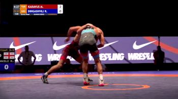 57kg Bronze - Muhammet Kararavus, TUR vs Roberti Dingashvili, GEO